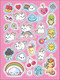 Миниатюра изображения товара Набор наклеек Росмэн 100 лучших стикеров. Самые кавайные / 4680274047992