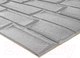 Миниатюра изображения товара Панель ПВХ Lako Decor Самоклеящаяся 70x77(5мм) / LKD-06-05-04 (серебристо-серый)
