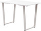 Миниатюра изображения товара Обеденный стол Millwood Уэльс Л18 100x70 (белый/металл белый)
