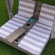 Миниатюра изображения товара Шезлонг KidKraft Для двоих с тентом / 20044_KE