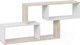Миниатюра изображения товара Полка-ячейка ТриЯ Тип 4 (дуб сонома/белый)