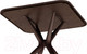 Миниатюра изображения товара Столешница для стола Sheffilton SHT-TT30 83/83 (коричневый пластик)
