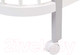 Миниатюра изображения товара Детская кровать-трансформер Polini Kids Simple 350 / 0003126-16 (белый/серый)