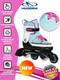 Миниатюра изображения товара Роликовые коньки Hudora Skates Basic / 37342 (р-р 30-33, мята)