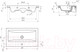 Миниатюра изображения товара Умывальник со смесителем Cersanit Como 80 / S-UM-COM80/1-w + 63034