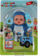 Миниатюра изображения товара Пупс с аксессуарами Карапуз Синий Трактор / SM20-BT-BLUE-RU