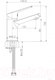 Миниатюра изображения товара Умывальник со смесителем Cersanit Moduo 80 Slim / P-UM-MOD80SL/1 + 63034