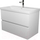 Миниатюра изображения товара Тумба под умывальник Дабер 011 / Т711.8.0.5 (белый древесный)