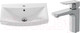 Миниатюра изображения товара Умывальник со смесителем Cersanit Carina 60В / S-UM-CAR60/1 + 63055