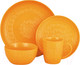 Миниатюра изображения товара Набор столовой посуды Fissman Motif 6280 (16пр, оранжевый)