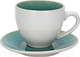 Миниатюра изображения товара Чашка с блюдцем Fissman Celine 6228 (лазурный)