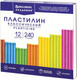 Миниатюра изображения товара Пластилин Brauberg Академия Хит / 106423 (12цв)