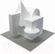 Миниатюра изображения товара Набор белого картона Brauberg Домики / 113564 (10л)