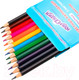 Миниатюра изображения товара Набор цветных карандашей Юнландия Юный Волшебник / 181578 (12цв)