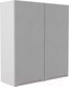 Миниатюра изображения товара Шкаф навесной для кухни ДСВ Тренто ВП 800 (серый/серый)