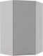 Миниатюра изображения товара Шкаф навесной для кухни ДСВ Тренто ВПУ 550 правый (серый/серый)