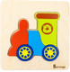 Миниатюра изображения товара Развивающая игрушка Alatoys Паровозик / ПЗЛ1811