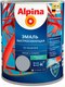 Миниатюра изображения товара Грунт-эмаль Alpina Быстросохнущая по ржавчине RAL7040 (750мл, шелковисто-матовый)