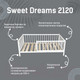 Миниатюра изображения товара Кровать-тахта детская Millwood SweetDreams 2120 (сосна белая)
