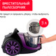 Миниатюра изображения товара Пылесос Arnica Tesla Premium / ET14301 (фиолетовый)