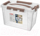 Миниатюра изображения товара Ящик для хранения Econova Grand Box / 433200214 (6.65л, коричневый)