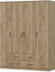 Миниатюра изображения товара Шкаф NN мебель ШК 1 (дуб золотой)