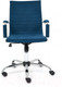Миниатюра изображения товара Кресло офисное Tetchair Urban-Low флок (синий)