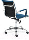 Миниатюра изображения товара Кресло офисное Tetchair Urban-Low флок (синий)