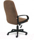 Миниатюра изображения товара Кресло офисное Tetchair СН-747 флок (коричневый)