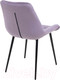 Миниатюра изображения товара Стул Алвест AV 435 (сливовый бархат/черный)