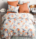 Миниатюра изображения товара Комплект постельного белья Ночь нежна Сочный персик Стандарт Бязь 1.5сп 70x70 / 70413-1+9849-5