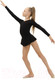 Миниатюра изображения товара Купальник для художественной гимнастики Grace Dance 2620693 (р-р 32, черный)