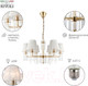 Миниатюра изображения товара Люстра Rivoli Lilith 1039-306 / Б0054947
