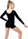 Миниатюра изображения товара Комбинезон гимнастический Grace Dance 1431683 (р-р 34, черный)
