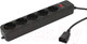 Миниатюра изображения товара Сетевой фильтр PC Pet AP01006-E-BK (1.8м, 5 розеток, черный)