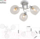 Миниатюра изображения товара Люстра Rivoli Estefany 9131-303 / Б0054741