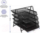 Миниатюра изображения товара Лоток для бумаг Berlingo Steel&Style / BMs_41042 (черный)