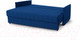 Миниатюра изображения товара Диван Мебельград Пекин Стандарт (мора синий)