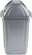 Миниатюра изображения товара Корзина для бумаг Стамм КР92 (серый металлик)