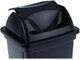 Миниатюра изображения товара Корзина для бумаг Стамм КР90 (черный)