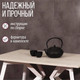 Миниатюра изображения товара Обеденный стол Millwood Женева Л18 130x80 (дуб белый Craft/металл белый)