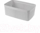 Миниатюра изображения товара Контейнер для хранения Econova Velvet / 433238838 (светло-серый флэк)