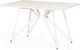 Миниатюра изображения товара Обеденный стол Millwood Женева Л18 160x80 (дуб белый Craft/металл белый)