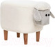 Миниатюра изображения товара Пуф Импэкс Leset Lamb Combi (мех К-2 №51-1/мех 39 №273)
