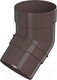 Миниатюра изображения товара Колено трубы водосточной Технониколь Оптима 135 градусов / 054437 (темно-коричневый)