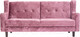 Миниатюра изображения товара Диван KRONES Тесей 2 (велюр розовый перламутр)