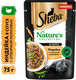 Миниатюра изображения товара Влажный корм для кошек Sheba Nature's Collection для взрослых кошек с индейкой и морковью (75г)