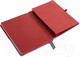 Миниатюра изображения товара Записная книжка Brauberg Duo / 113431 (красный/бирюзовый)