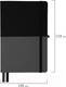 Миниатюра изображения товара Записная книжка Brauberg Duo / 113433 (черный/серый)