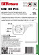 Миниатюра изображения товара Комплект пылесборников для пылесоса Filtero UN 30 Pro (2шт)